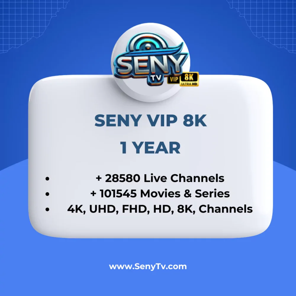 Seny VIP 8K 1 Year